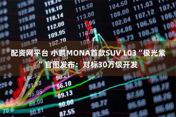 配资网平台 小鹏MONA首款SUV L03“极光紫”官图发布：对标30万级开发